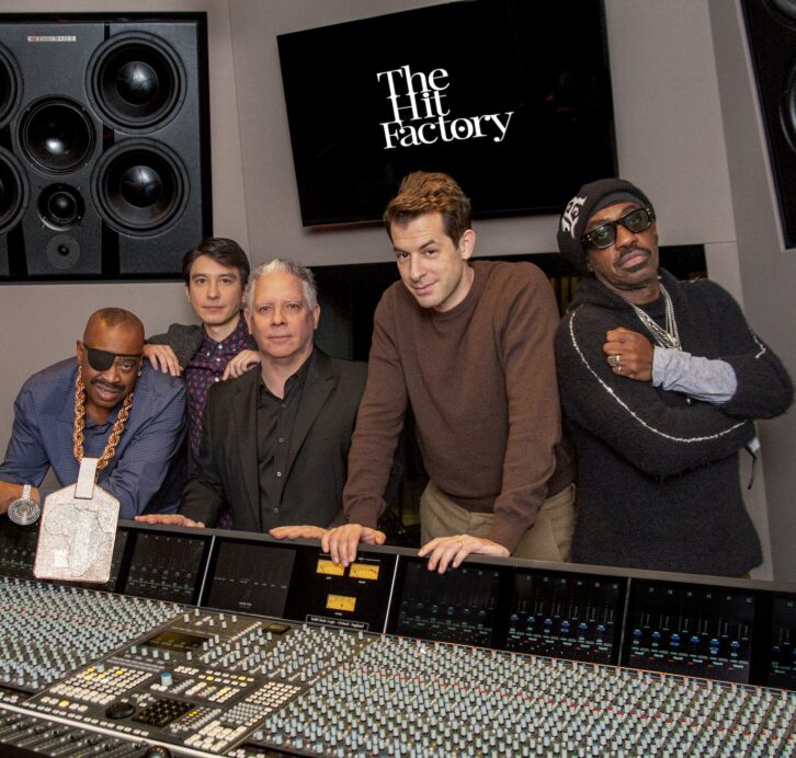 On the Cover: In January 2023, after 20 years, Troy Germano reacquired rights to The Hit Factory name, bringing back one of the world’s iconic studio brands and renaming his world-class Germano Studios in NoHo, New York City. Pictured in Studio 2, from left: Slick Rick, engineer Kenta Yonesaka, Troy Germano, Mark Ronson and Steve Jordan. Photo: Bob Gruen.
