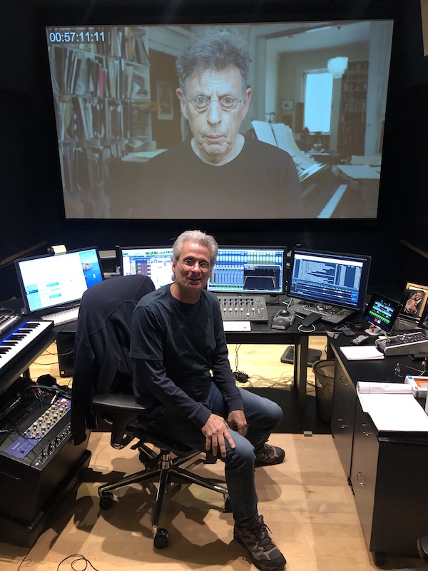 Sound designer and re-recording mixer Mark Mangini in his Dolby Atmos mix room at Formosa Group, Los Angeles