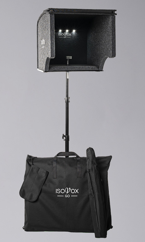 IsoVox Go Portable Vocal Booth.