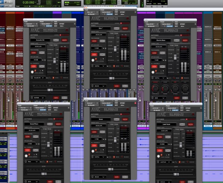 Mix Monolith creates the equivalent of a rough mix with correct gain-staging.