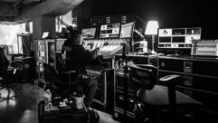 During a tour stop at New York City’s new UBS Arena, monitor engineer Travon Snipes could be found behind his DiGiCo Quantum 5 console in monitorworld, with a packed 500 Series rack beside him. Photo courtesy of Travon Snipes.