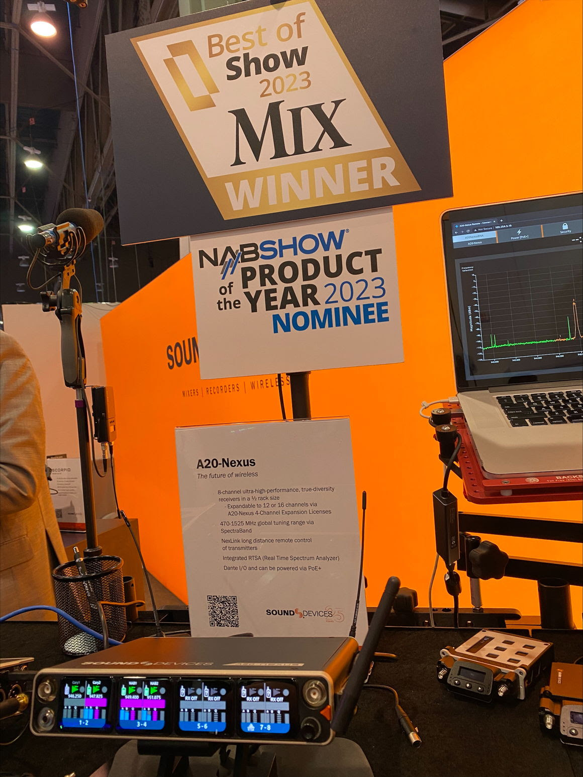 Sound Devices A20-Nexus Wins Mix Magazine’s Best of Show Award at the ...