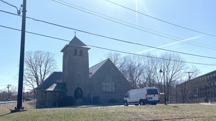 The former Georgetown Bible Church, built in 1902.