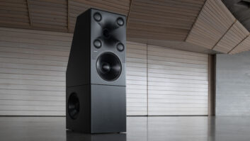 The new Genelec 8381A Adaptive Point Source Main Monitor.