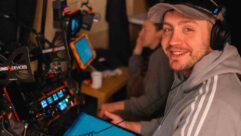 UK-based production sound mixer Joshua Dykes