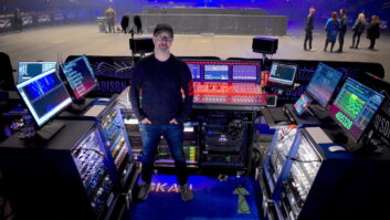Marc Carolan, Muse’s longtime FOH engineer, puts an Avid S6L control surface, numerous plug-ins on LiveProfessor and a range of outboard gear to use nightly.