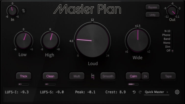 Musik Hack Master Plan Plug-In