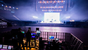 Prepping for another Bring Me The Horizon show in Hamburg, Germany