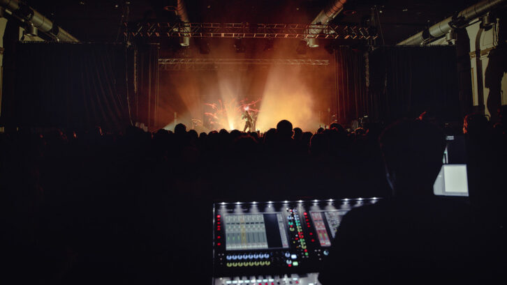 Caroline Polachek’s live audio engineers have moved up from DiGiCo SD11 mixers to a pair of SD12-96 consoles for her latest tours of Europe, the UK, and North America
