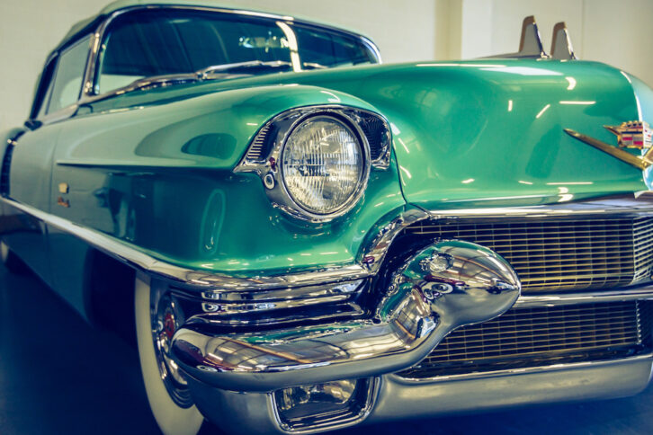 In his spare time, Cox restores vintage vehicles, including this award-winning 1956 Cadillac Eldorado. PHOTO: Steve Harvey.