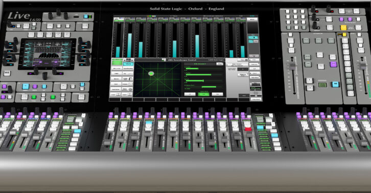 SSL Live range V5.2 software adds integrated ‘d&b Soundscape’ immersive loudspeaker system control and more.