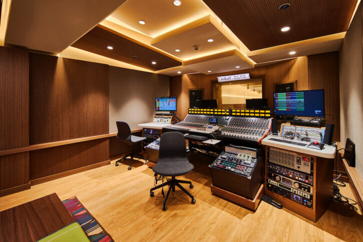 NovaSpace Studios' control room. PHOTO: Renbing Huang