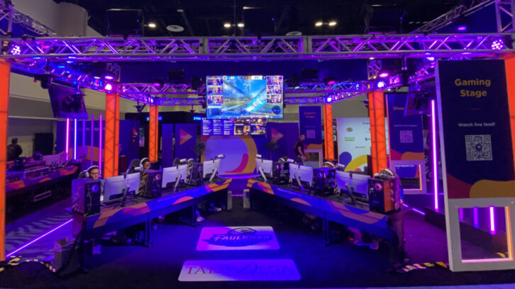 The InfoComm ESports center was just one of numerous new additions to this year's convention.