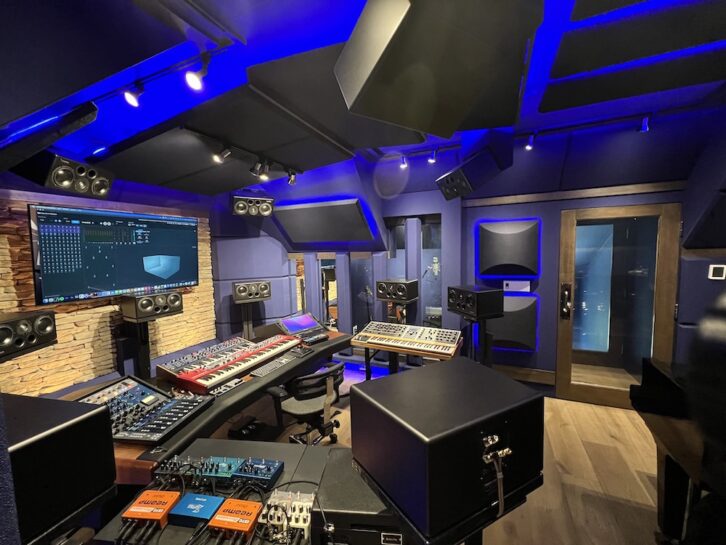 The Vesper Room’s Control Room. PHOTO: Aaron Bailey.