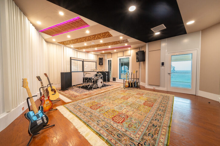 Ironshore Studios’ Live Room. PHOTO: Cortez Vernon, Deep Blue Images