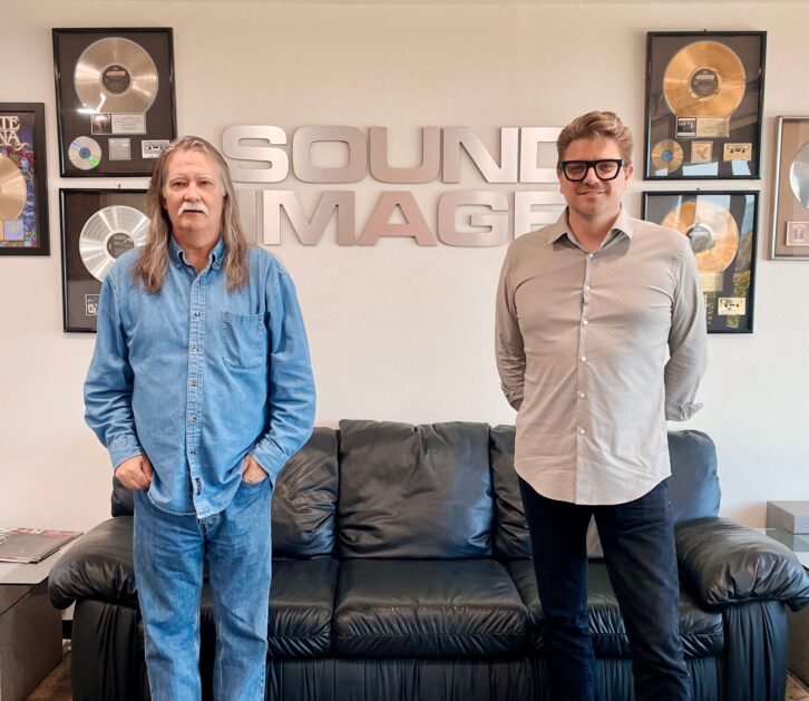 Sound Image’s Dave Shadoan (left) and Jesse Adamson.
