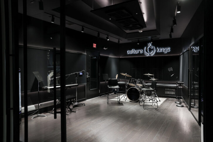 Culture King Studio’s control room. PHOTO: Courtesy of Culture Kings.