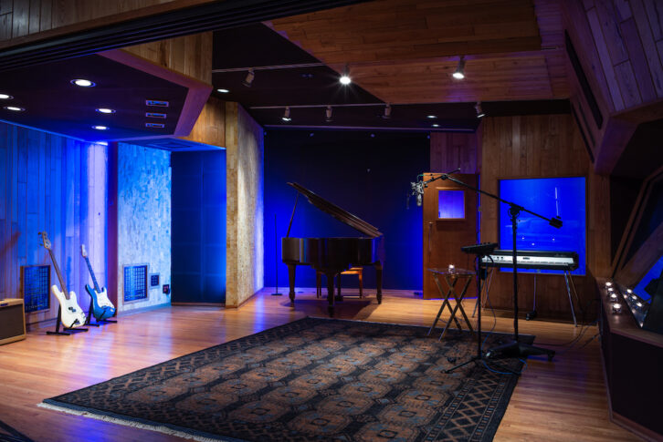 Lion Share Studios’ live room. PHOTO: Bill Jabr.