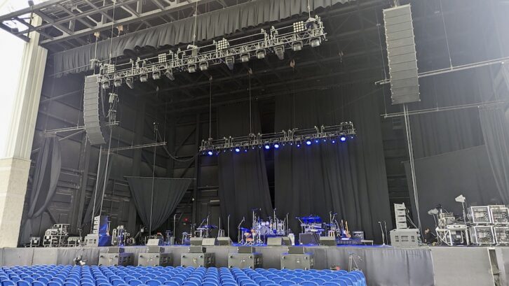 Soundworks of Virginia recently provided a Martin Audio WPL system for a Boyz II Men show at the Atlantic Union Bank Pavilion.