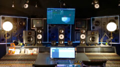 Mixer, engineer and producer Steve Fitzmaurice's expanding Amphion monitor setup.