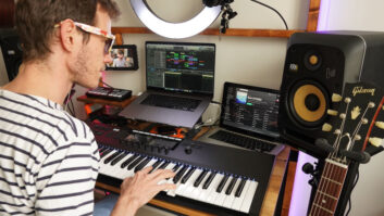 French musician and producer PV Nova has built a new studio space, outfitting it with KRK V-Series 6 studio monitors.
