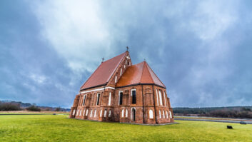 The Old Church of St. John in Zapyškis, Lithuania.