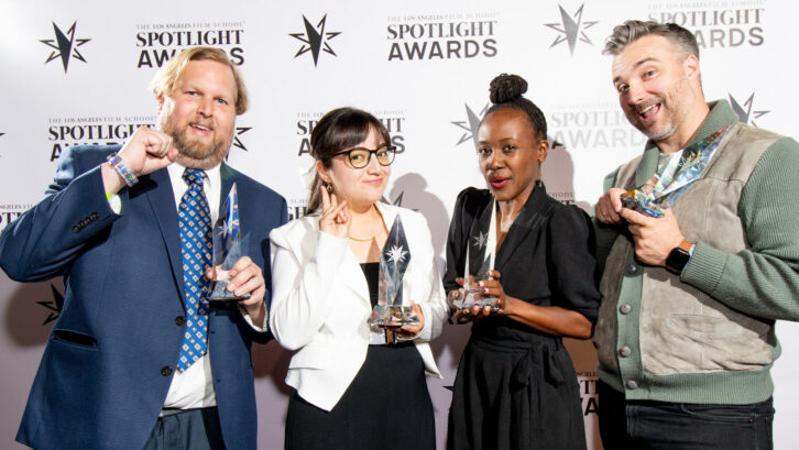 Class of 2023 Spotlight Inductees (left to right): Phillip Bladh, Samantha Wilkins, Paquita Hughes, and Jeff Barnes.