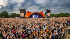 The Orange Stage at Roskilde Festival was outfitted with a massive Meyer Sound Panther system. Photo: Ralph Larmann.