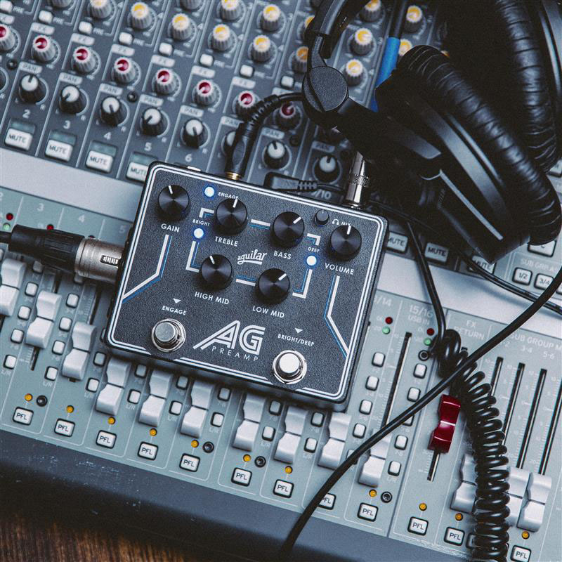 Aguilar Amplification unveils the AG Preamp pedal