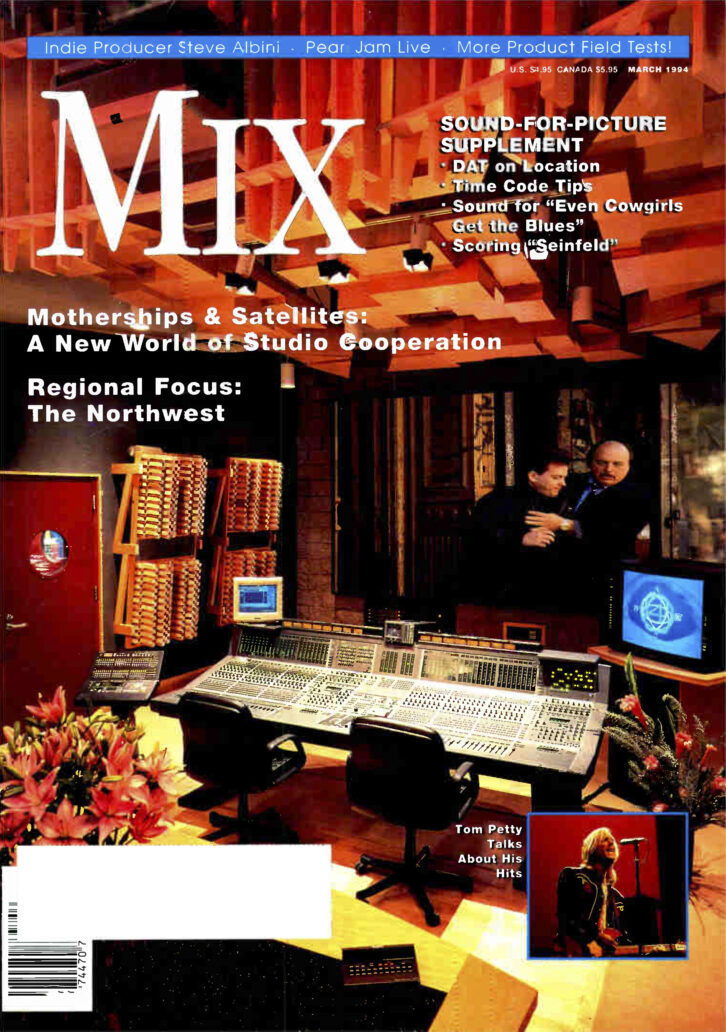 This Tom Petty interview appeared in the March 1994 issue of Mix.