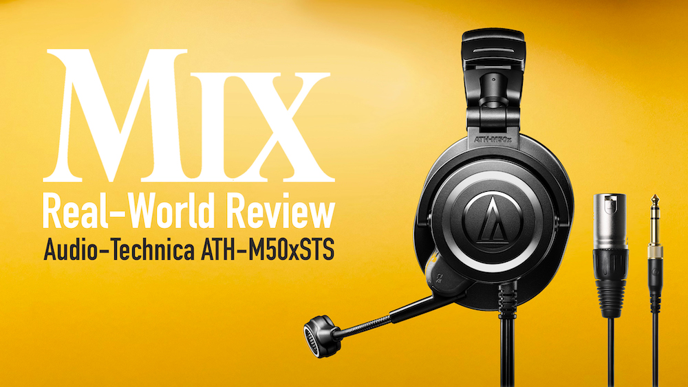 Audio-Technica ATH-M50xSTS StreamSet Headset with XLR