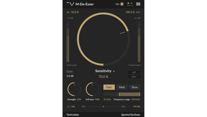 Techivation M-De-Esser Plug-In