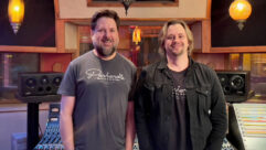 The Panhandle House studio manager and co-owner Marc Herbst and producer/engineer and co-owner Erik Herbst in Studio A.