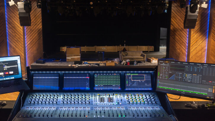 The Bellwether features a 144-input Avid S6L 32D at FOH, located at the lip of the balcony in a “crow’s nest.” Photo: Steve Harvey.