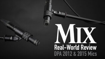 DPA 2012 and 2015 Cardioid Mics