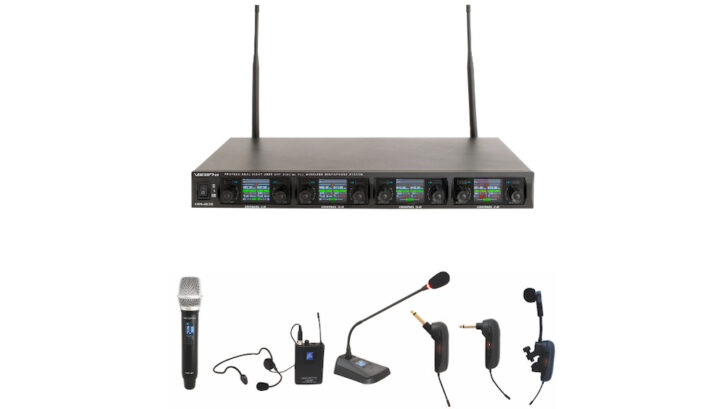 VocoPro has introduced a half-dozen different transmitters that work in conjunction with its UDX-OCTO digital UHF wireless receiver.  