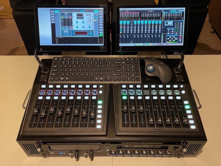 Chris DiCorpo's custom-built dLive system.