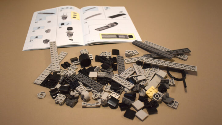 This is just a few of the 228 “elements” in the kit.