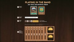 Playing In The Band—a virtual mixing desk on the Grateful Dead's website, lets you mix the famed jamband as you see fit.
