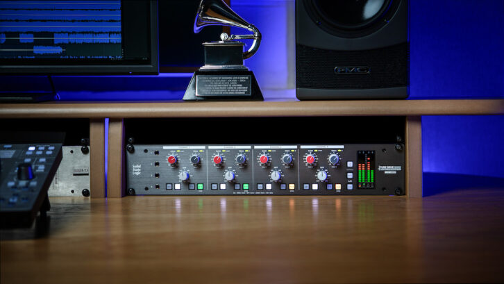 SSL 4-channel Quad Drive Octo Outboard Mic Preamp.