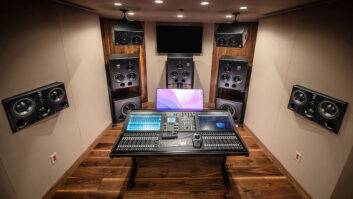 Nashville’s Starstruck Studios’ ATC 7.1.4 setup in its new Dolby Atmos room.