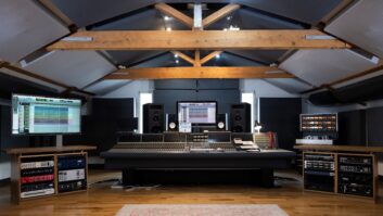 The flagship room of Spirit Studios in Manchester, England.