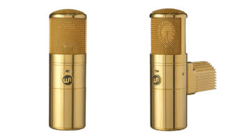 Warm Audio Limited Edition Golden WA-8000G microphone.