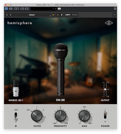 Hemisphere Mic Modeling plug-in