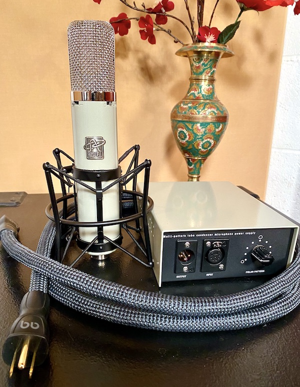 Roswell Aztec microphone and PSU.