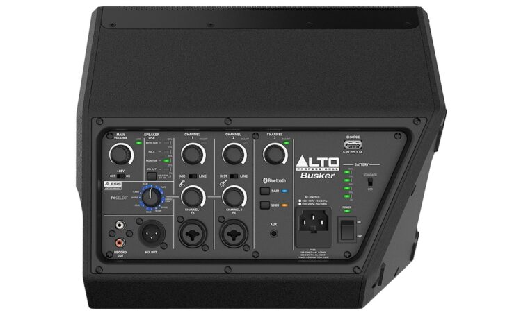 Alto Professional Busker's 3-channel mixer.