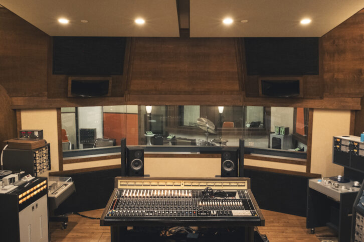 The Southern Grooves control room is centered around a rare 1969 Spectra Sonics console, Ocean Way Audio monitoring and a plethora of analog tape machines. Photo: Cody Fletcher.
