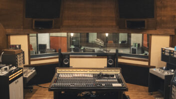 The Southern Grooves control room is centered around a rare 1969 Spectra Sonics console, Ocean Way Audio monitoring and a plethora of analog tape machines. Photo: Cody Fletcher.
