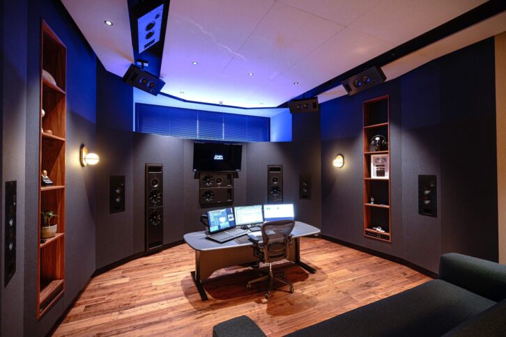 The flagship studio at Alaska Studios, a new multi-room, multi-function music hub in Belgium, is a Dolby Atmos mixing and mastering suite 