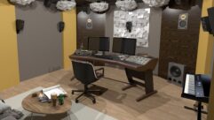 A mocked-up Jocavi Soundspace Pro room.